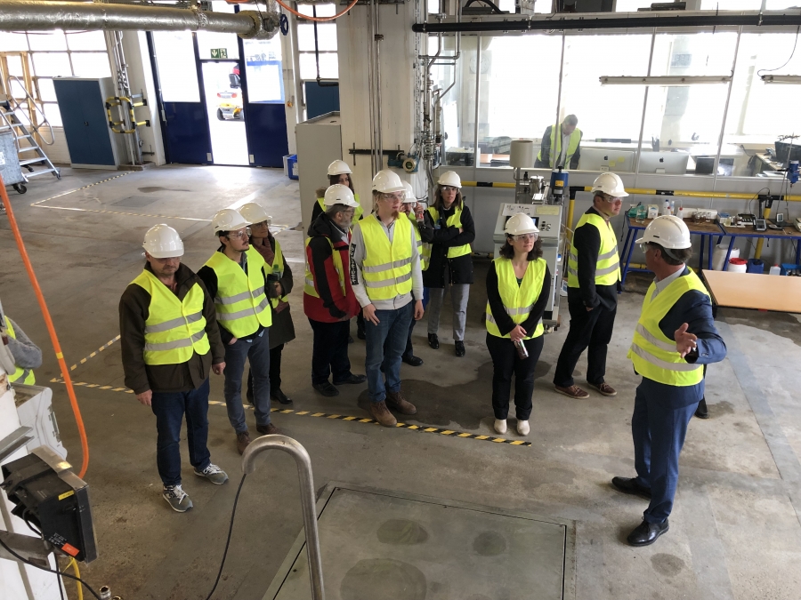 The group visits AVA Biochem plant for hydrothermal conversion of C6 sugars into HMF